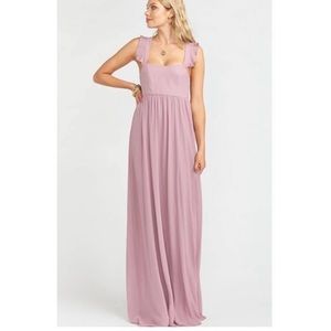 NWT Show Me Your MuMu June Rose Maxi Dress